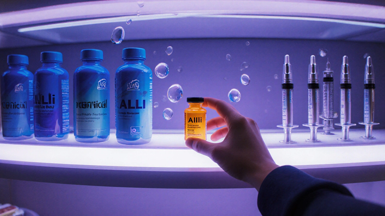 Alli (Orlistat) vs. Other Weight‑Loss Medications: A Clear Comparison