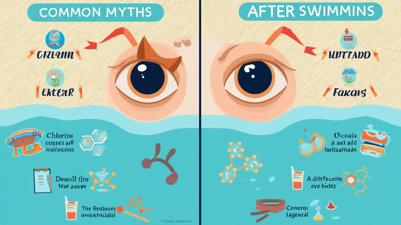 Smart Myths About Pool Eye Irritation—And What Really Works