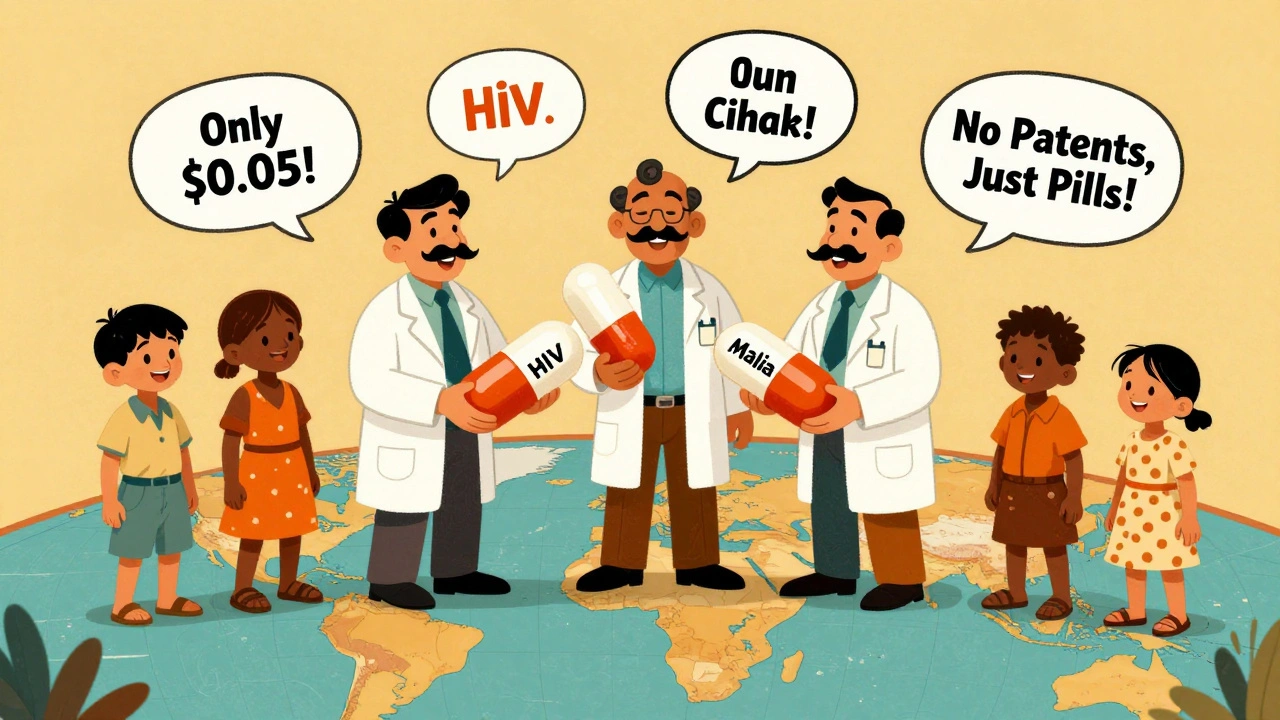 Three Indian pharma companies handing out affordable medicines to children in clinics across Africa and Asia.