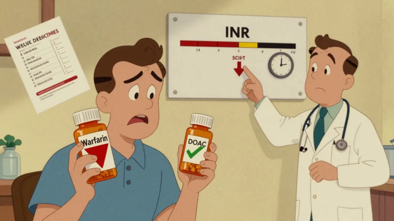 Switching from Warfarin to a DOAC: What You Need to Know About Side Effects and Safety