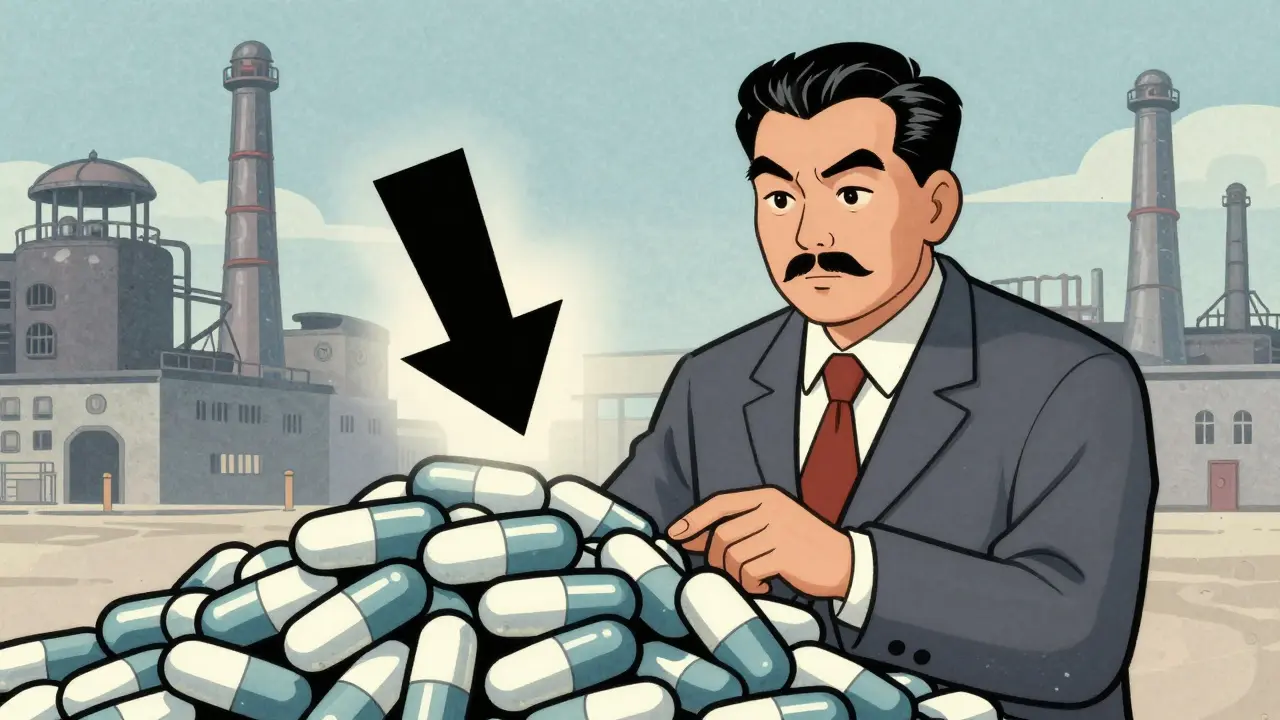 Chinese official managing bulk drug procurement with price cuts